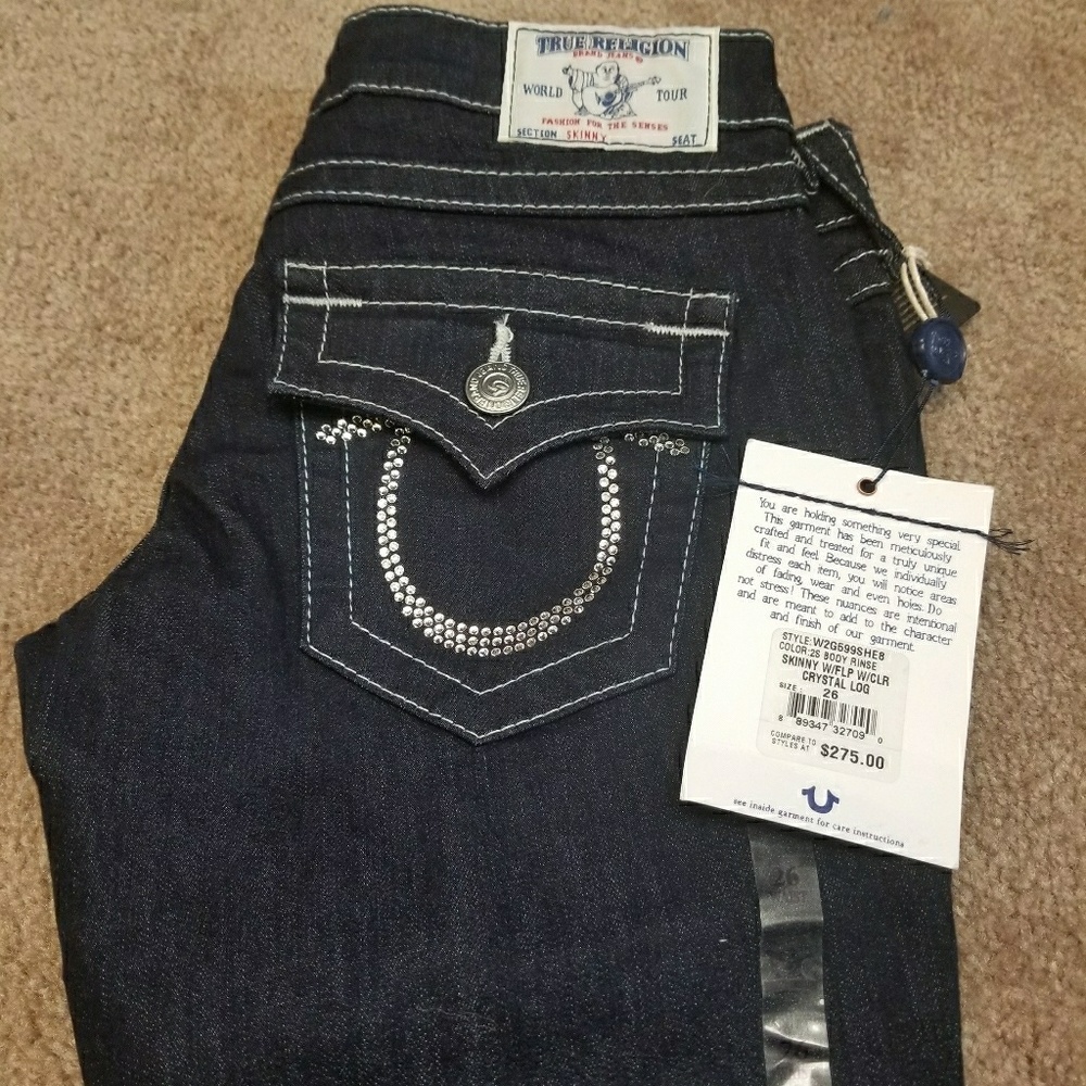 True Religion Skinny Jeans